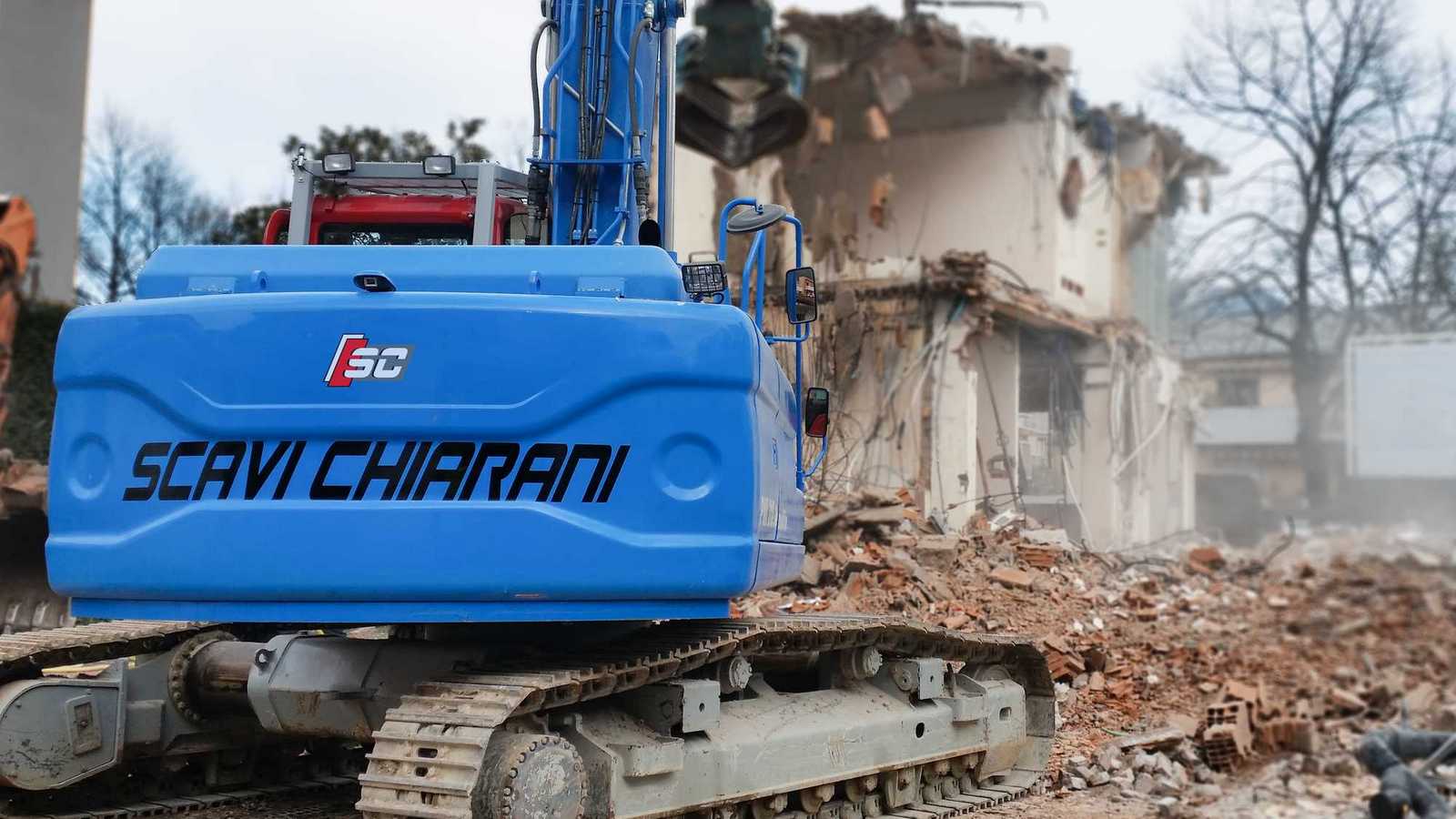 Scavi Chiarani demolizione Edifici